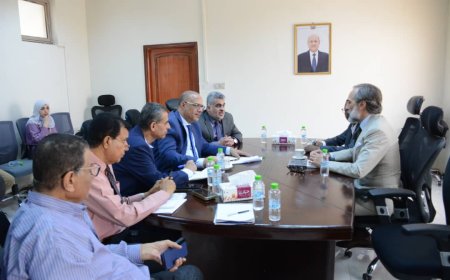 الوزير باذيب يبحث مع إنسانية الأمم المتحدة جهود الانتقال الى التنمية