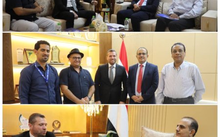 وزير الصحة يلتقي مدير المشاريع الصحية بمنظمة الهجرة الدولية