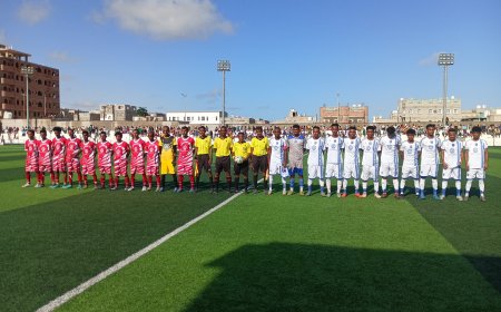 التضامن يكسب شباب روكب بثلاثية نظيفة في مباراة حماسية مثيرة بالمكلا