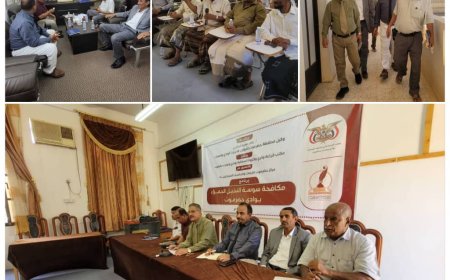 وفد وزارة الزراعة في زيارته لحضرموت يبحث احتياجات الوادي والصحراء