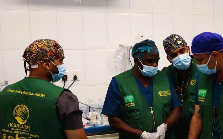 انقاذ حياة أم وطفلها من قبل الفريق الطبي التطوعي السعودي بهيئة مستشفى سيئون