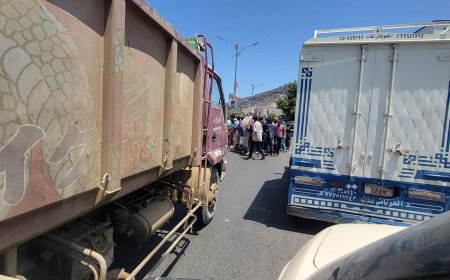 عاجل:حادثة دهس لفتاة في عدن (صورة)