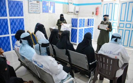 تواصل حملة التوعوية حول آلية الوصول إلى مراكز الإحالة في مديريات عدن