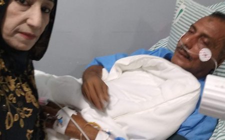 في زيارتها للاعلامي القيسي..   الفنانه أمل كعدل تناشد الجهات الرسمية بلفتة إنسانية والاسراع بعلاجه 