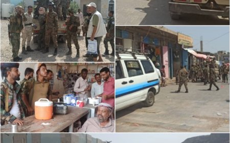 لحج.. قوات الحزام الأمني بالمسيمير تنفذ حملة لمنع انتشار المواد المخدرة بالمديرية