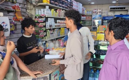 بتوجيهات "الداؤودي" و"محضار واجبات عدن"..*     *حملة لضبط المحال التجارية المتخلفة عن سداد الإيرادات الزكوية بمديرية المنصورة