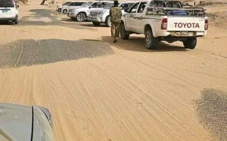 عاجل :اول صورة يظهر فيها المستقبلين من أبناء مأرب لدخول موكب السلام إليها 