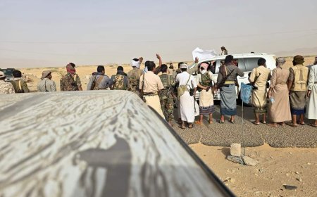 عاجل :هذا ماحدث الان عقب دخول موكب السلام القادمين من البيضاء إلى مأرب