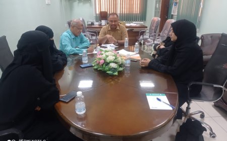 الجمحي :  يناقش مع منظمة ماري ستوبس اوجه التعاون المشترك بين الجانبين بحضرموت الساحل