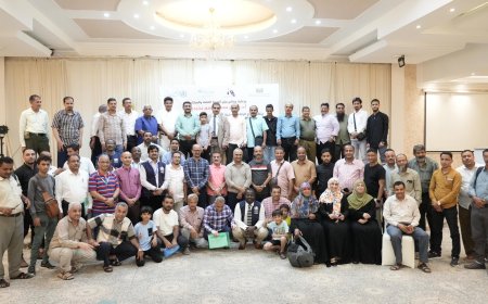 مكتب وزارة الصحة والسكان بحضرموت الساحل يشارك في اللقاء التقييمي لحملة التحصين ضد شلل الأطفال بدعم من منظمة الصحة العالمية في عدن  