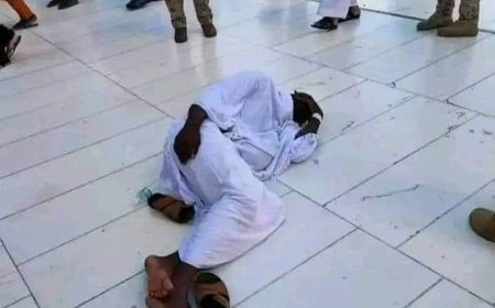 عاجل :وفاة أول حاج بمكة المكرمة(صورة أولية)