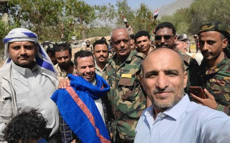 عاجل : تعرف على اول فنان يدخل طريق تعز الحوبان (صورة)