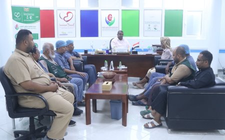 العامري يثمن جهود إدارة وعاملي مراكز فاطمة بابطين الطبية لرعاية مرضى الفشل الكلوي بحضرموت الوادي