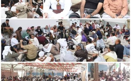 مشائخ وقيادات يافع يصدرون بيانا بشأن جريمة قتل الشهيد الرضامي والإساءة للقائد نبيل المشوشي