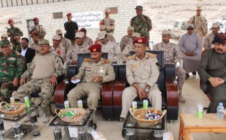 قائد المنطقة العسكرية الثانية يدشن المرحلة الثانية من العام التدريبي 2024 م في "لواء بارشيد