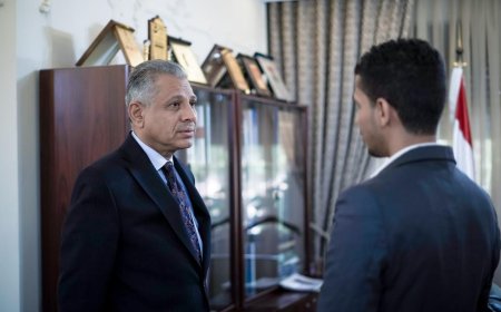 وفد من مؤسسه بصمة حياة للأعمال الإنسانية يقوم بزيارة سفير الجمهورية اليمنيه لدى الأردن