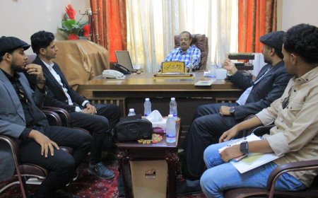 باحشوان يلتقي وفد من منظمة سائس للتنمية الدبلوماسية وحقوق الإنسان 