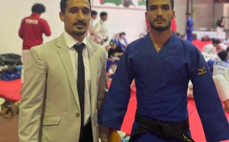 عيسى ماهر يحقق ميدالية ذهبية للجودو اليمني