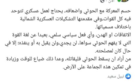 محلل سياسي جنوبي.. هذا هو الحل  الوحيد لهزيمة مليشيا الحوثي