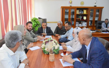 جامعة عدن تبحث مجالات التعاون المشترك مع منظمة مهاد