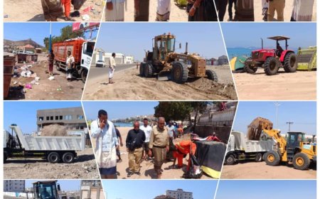 جهود متفانية وإنجازات عظيمة لقيادة وكوادر وعمال صندوق النظافة والتحسين بالعاصمة عدن