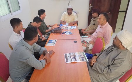 الهيئة التنفيذية لمؤتمر حضرموت الجامع بمديرية تريم تعقد اجتماع طارئ يدعو لوقفة احتجاجية سلمية تطالب بحقوق حضرموت المشروعة