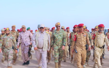 برعاية اللواء عيدروس الزبيدي لواء الشرطة العسكرية الجنوبية يدشن المرحلة الثانية من العام التدريبي 2024م