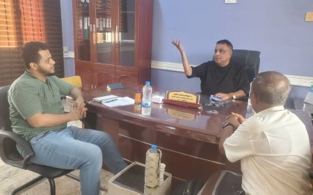 ادارة محو الأمية عدن تلتقي منسق كتلة التعليم في منظمة save the children