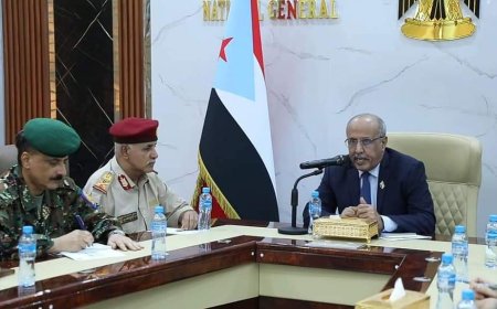 الكثيري يترأس اجتماعا أمنيا وعسكريا بالعاصمة عدن