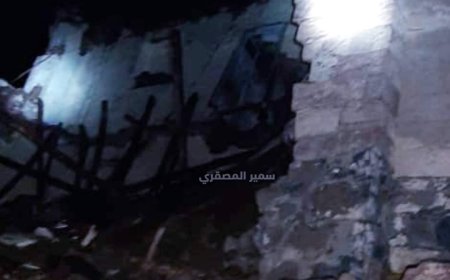 عاجل :بسبب الأمطار الغزيرة..إليكم تفاصيل إنهيار منزل في اب (صور)