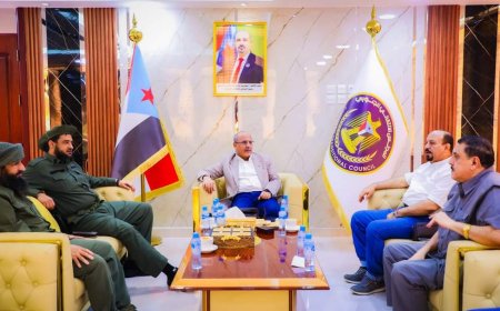 الكثيري يؤكد دعم ومساندة المجلس الانتقالي لقيادة أمن لحج للحفاظ على استقرار المحافظة