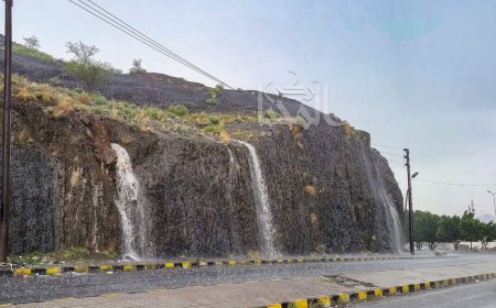 بعد العاصفة الرعدية القوية..هذا هو أجمل منظر يمكن أن تراه في فج عطان صنعاء(تعرف عليه)