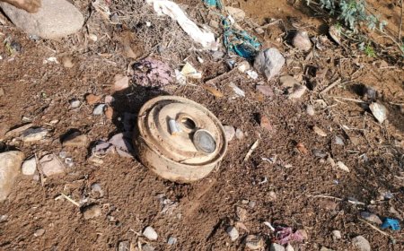 "فريق مسام ينجح في انتشال 4ألغام مضادة للدبابات وعبوات ناسفة في الحديدة "