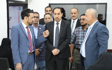لدى زيارته لها الوزير البكري الجامعة الألمانية الدولية عدن - معقل التطلع لغد متقدم