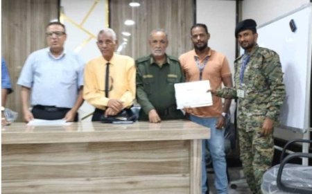 اختتام الدورة التدريبية الثالثة لمنتسبي وضباط مراكز الشرط في العاصمة عدن .