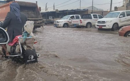 عاجل :توقف حركة السير بين عمران وصنعاء (صور)