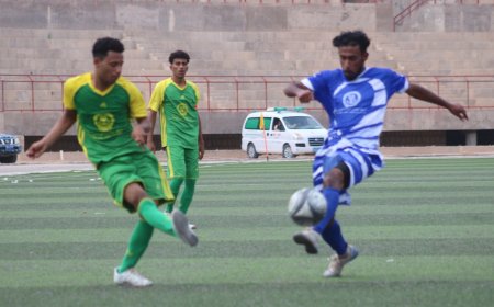 الاتحاد بجورة والاحقاف حبايب في افتتاحية مباريات دوري اندية الدرجة الثالثة بحضرموت الوادي