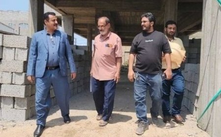 بتكلفة نحو ( 150 ) مليون ريال..مدير عام المنصورة يدشن الأعمال التشطيبية لمشروع "بناء مدرسة لذوي الإحتياجات الخاصة..