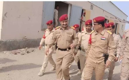 العميد البيحاني يحث الشرطة العسكرية في العاصمة عدن على رفع الجاهزية لمواجهة التحديات الراهنة..