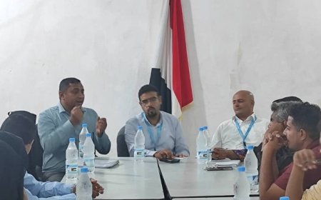 المكرشب يناقش  مع اليونيسف  تدخلاتها في الحديدة..
