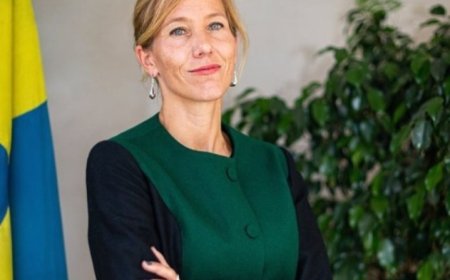 زوجة المبعوث الأممي في اليمن سفيرة لمملكة السويد في إسرائيل...