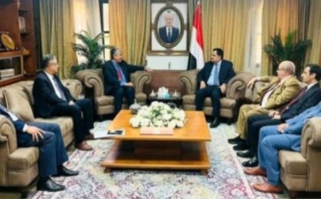 خلال زيارته لسفارة اليمن في القاهرة الداعري يشدد على تسهيل علاج جرحى الجيش وحل مشكلاتهم...