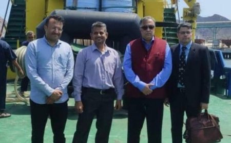 سفير الهند لدى بلادنا يؤكد حرص بلاده على دعم جهود إدارة ميناء العاصمة عدن باستعادة مكانته البارزة..