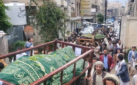 يحدث الان..مشهد حزين ومبكي في المحويت (صور)