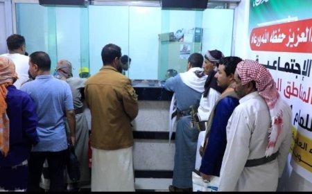 تدشين عملية صرف مكرمة الملك سلمان للشهداء والجرحى في محافظة مأرب....