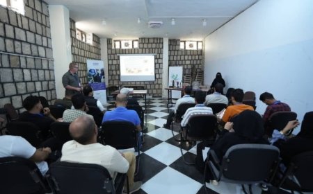 مشروع "مسام" ينظم دورة تدريبية لموظفي المنظمات الدولية العاملة في مأرب..