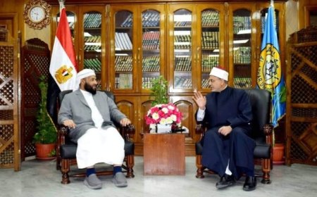 وزير الأوقاف والإرشاد يلتقي رئيس جامعة الأزهر ويناقش معه أوجه التعاون وتنسيق الجهود المشتركة ..