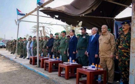 الكثيري يشهد تخرج الدفعة العاشرة “دفعة شهداء أبين” بقوات الحزام الأمني بالعاصمة عدن..