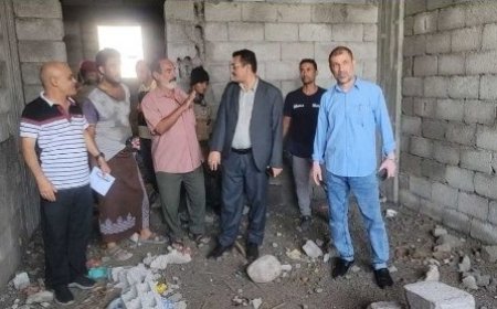 مدير عام المنصورة يدشن المرحلة الثانية من مشروع بناء مكتب الأحوال المدنية بالمديرية..