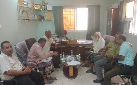 الجمحي يشيد بإسهامات الكادر الصحي من الرعيل الأول حسن صالح المرفدي وخدماته في العمل الطبي بالمكلا  